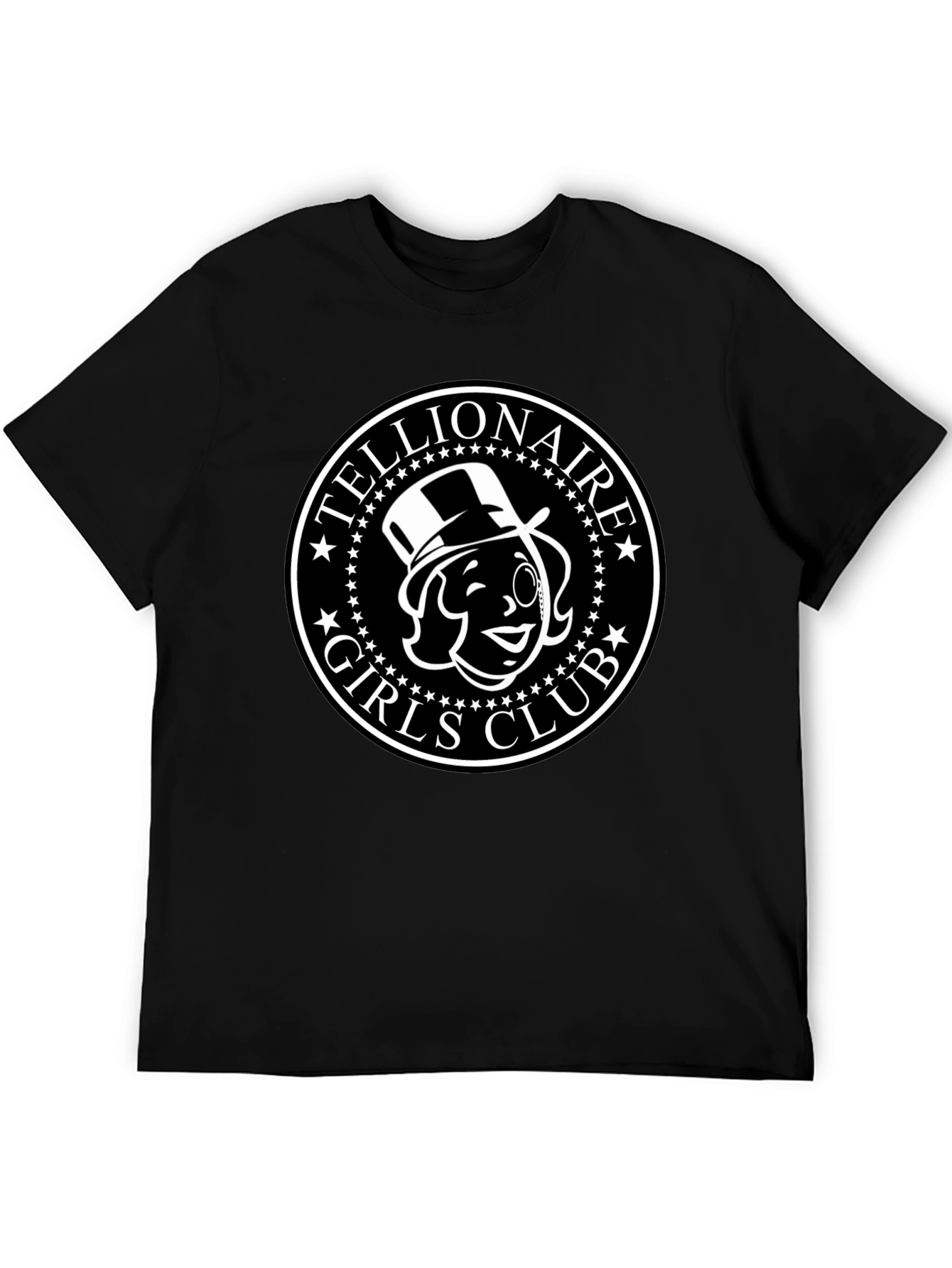 Tellionaire Girls Club Black T-Shirt