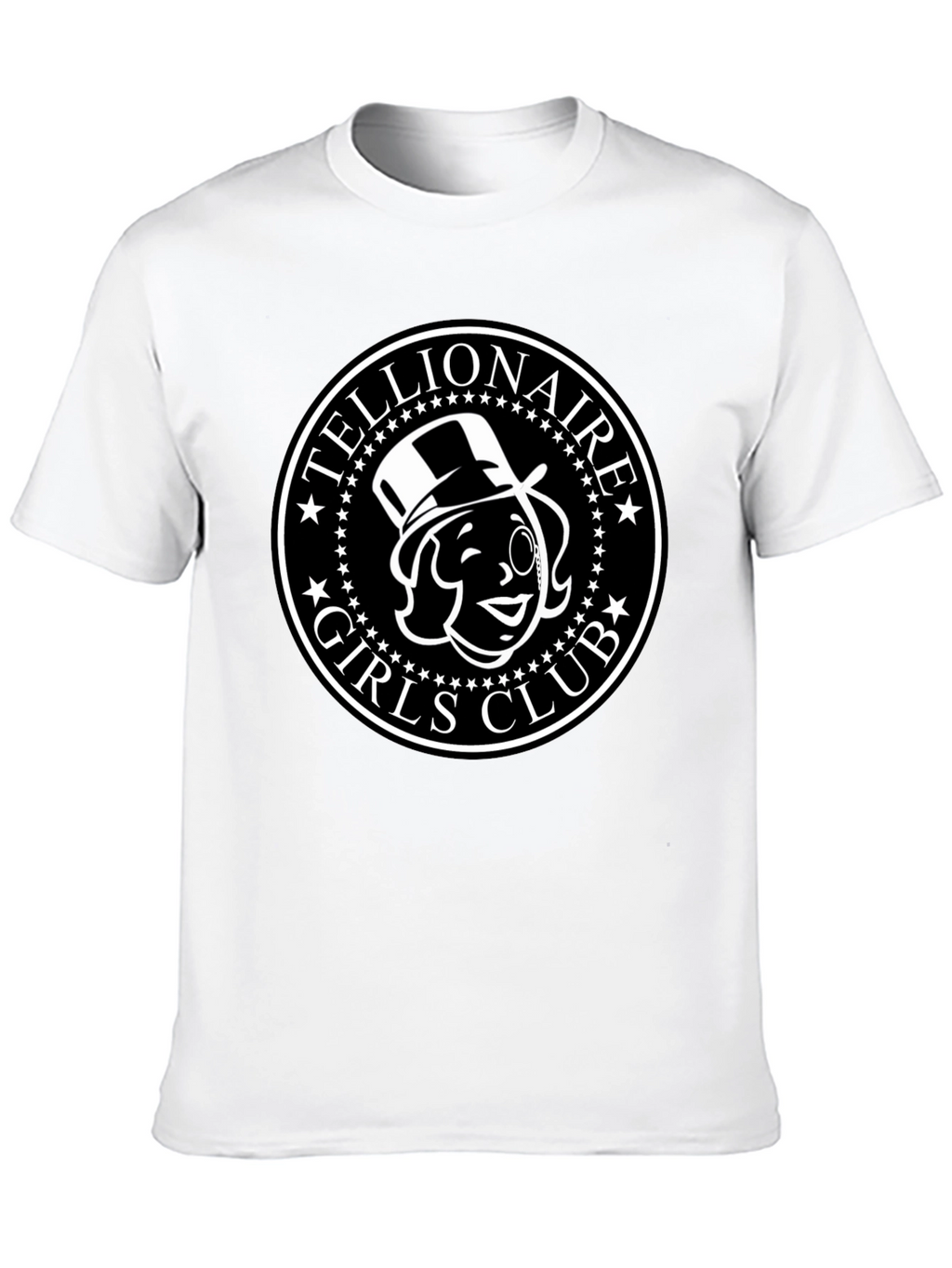 Tellionaire Girls Club Black T-Shirt