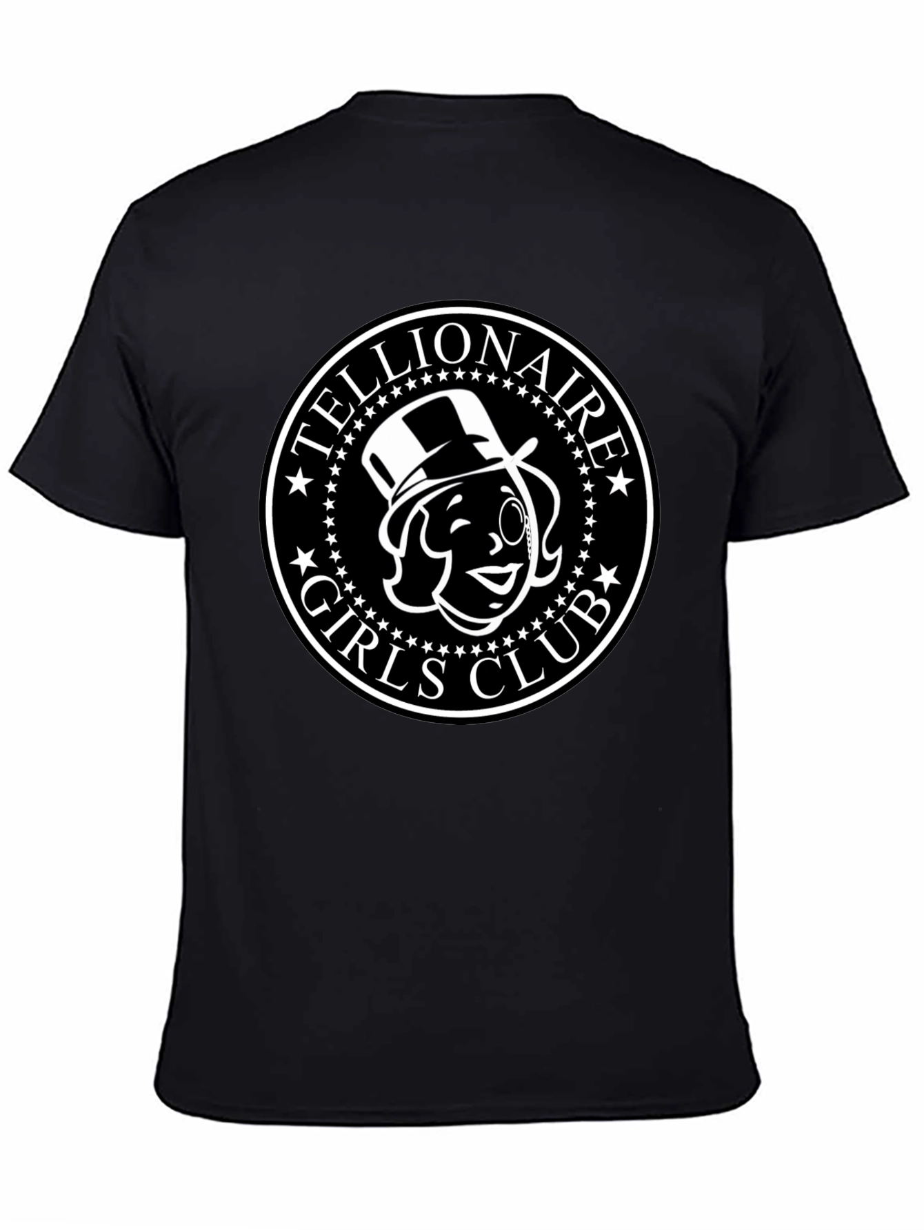 Tellionaire Girls Club Black T-Shirt