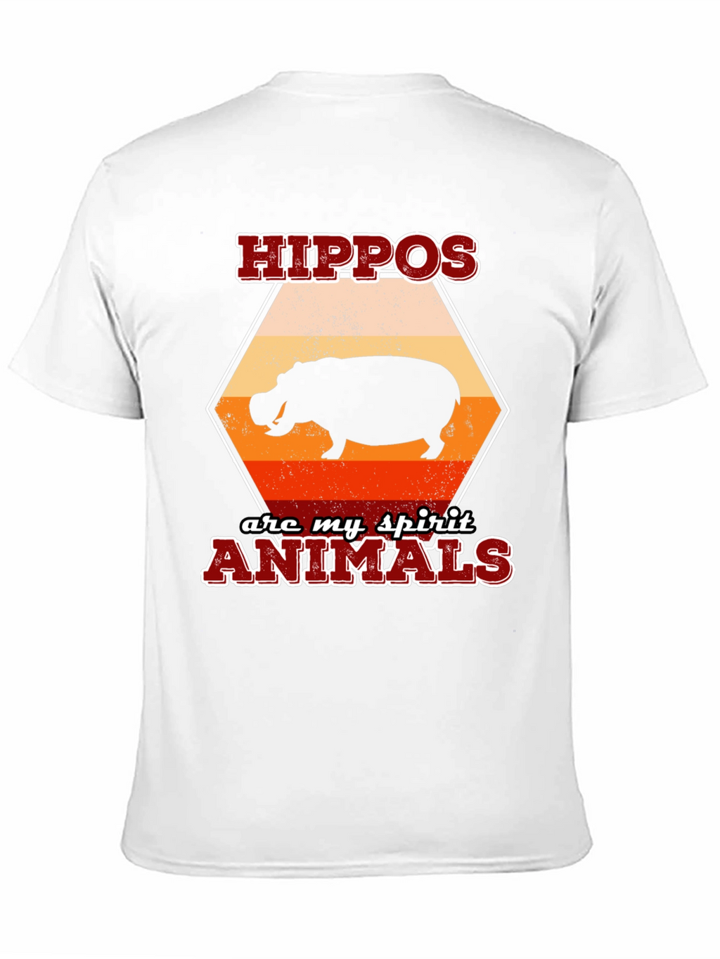 Hippos Are My Spirit Animals Graphic Tee