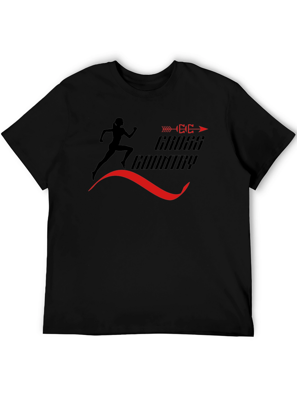 Cross Country Runner Graphic T-Shirt