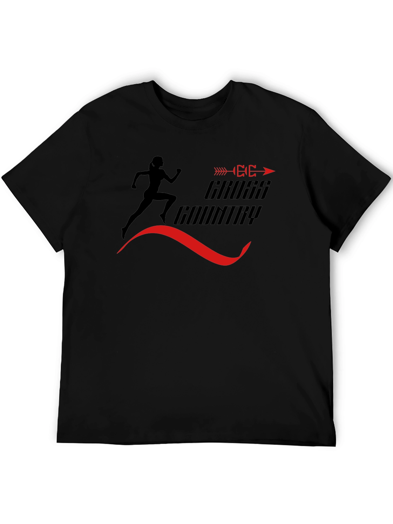 Cross Country Runner Graphic T-Shirt