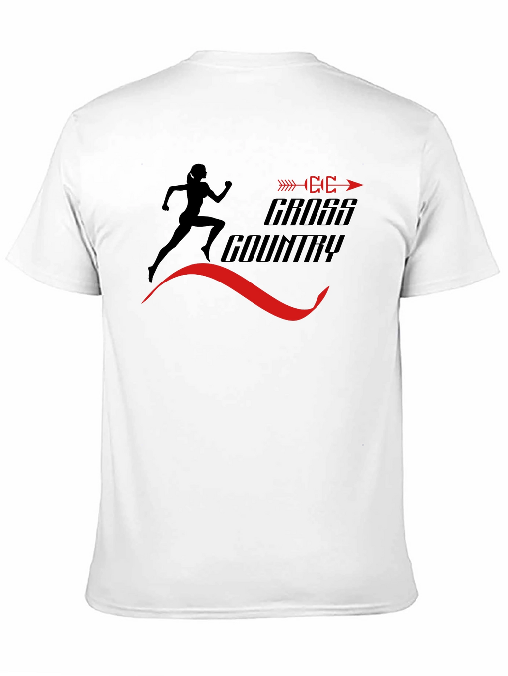 Cross Country Runner Graphic T-Shirt