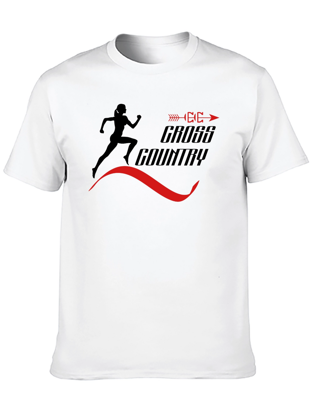 Cross Country Runner Graphic T-Shirt