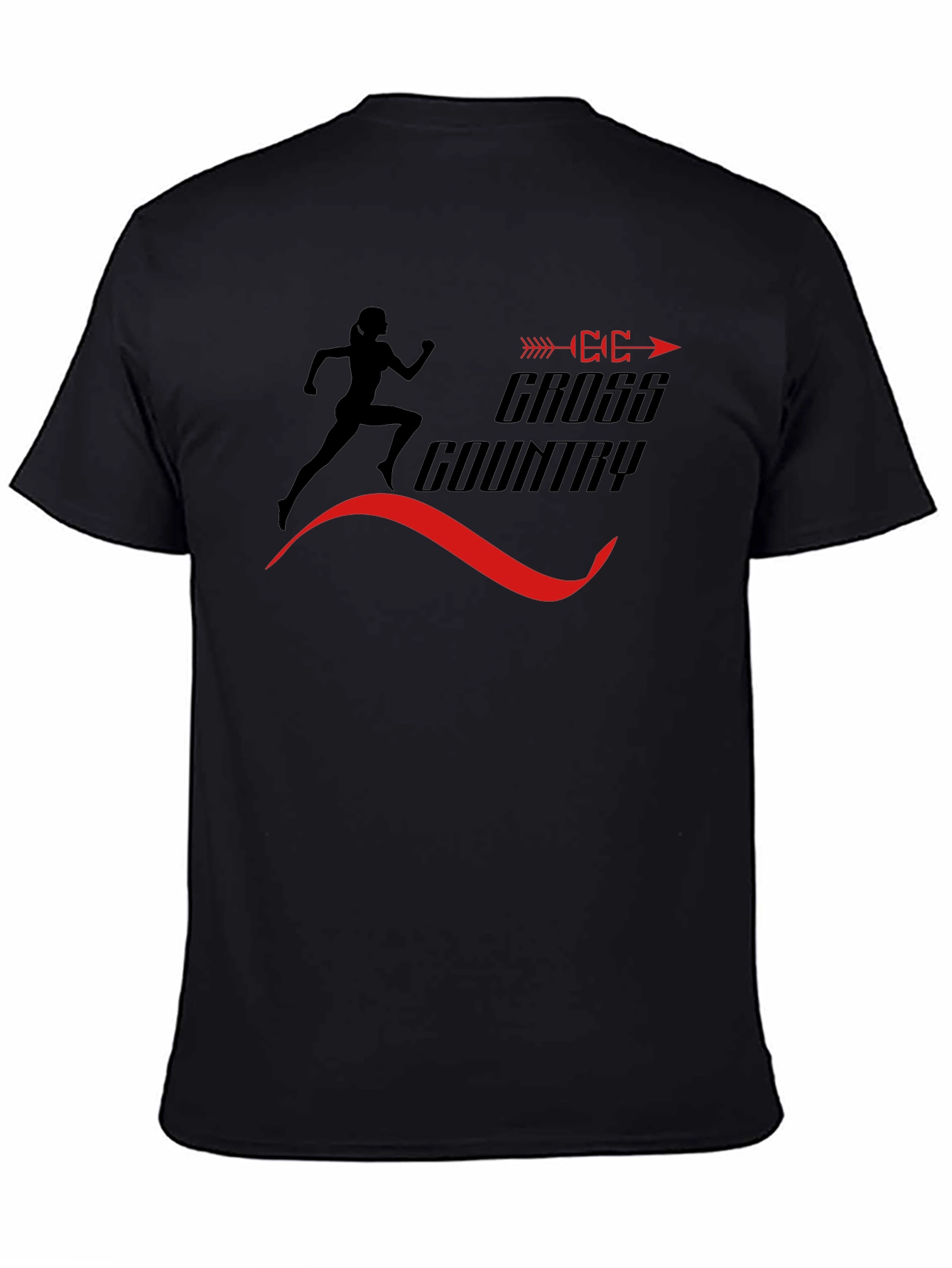 Cross Country Runner Graphic T-Shirt