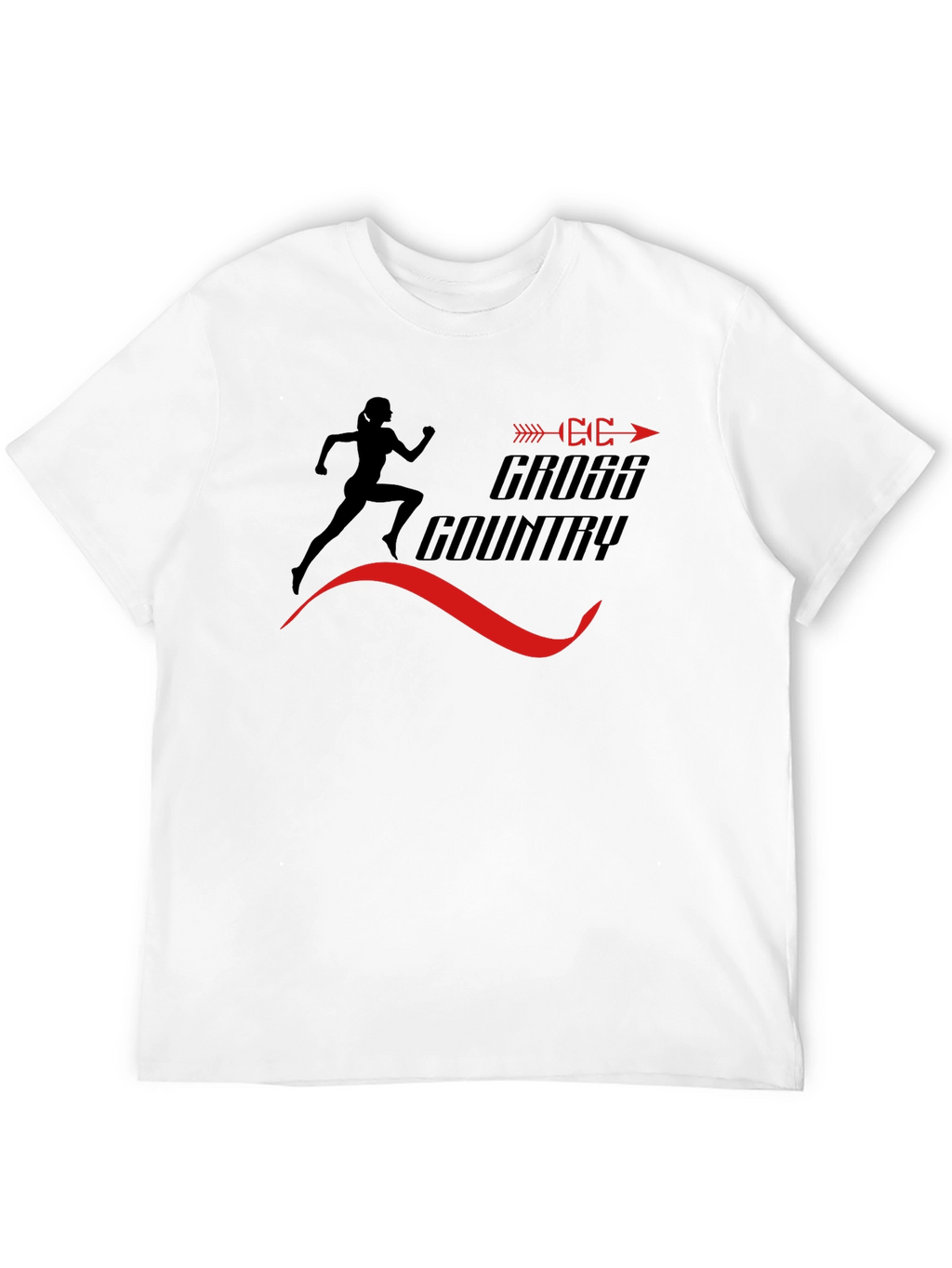 Cross Country Runner Graphic T-Shirt