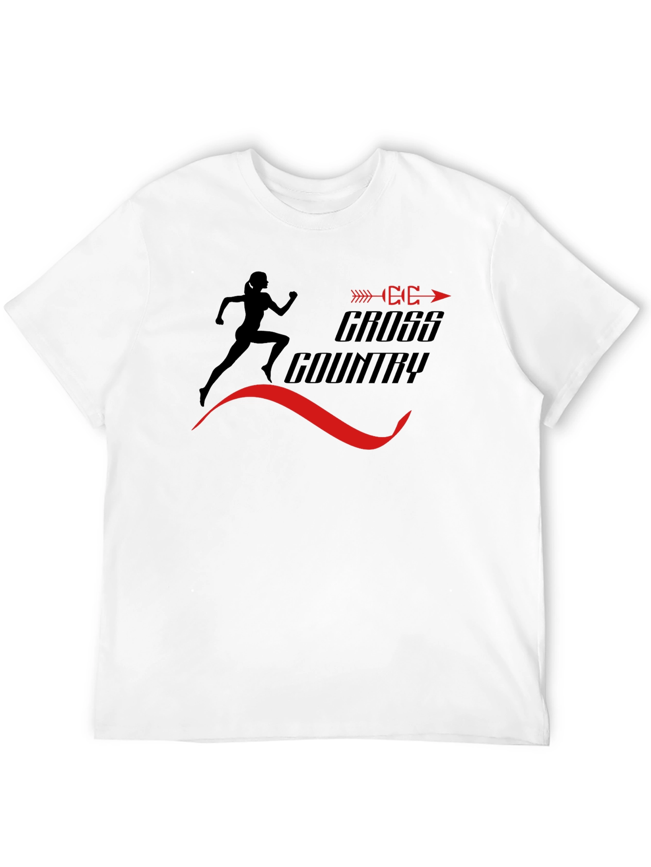 Cross Country Runner Graphic T-Shirt