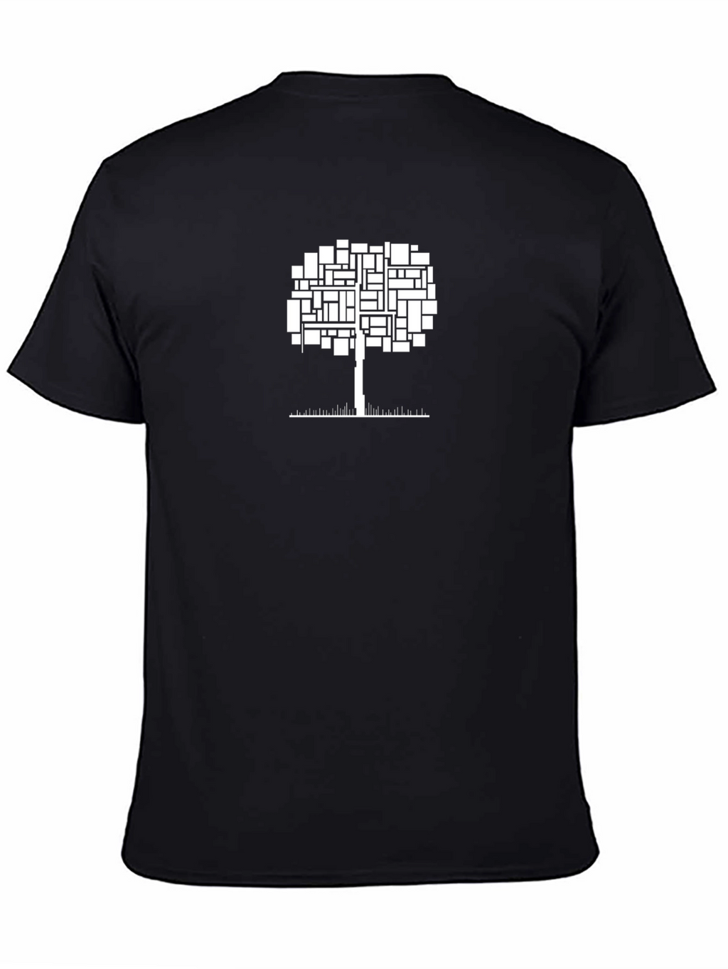 Geometric Tree Graphic T-Shirt