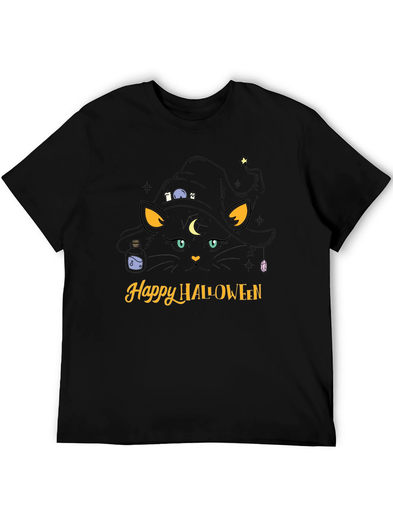 Happy Halloween Cat T-Shirt