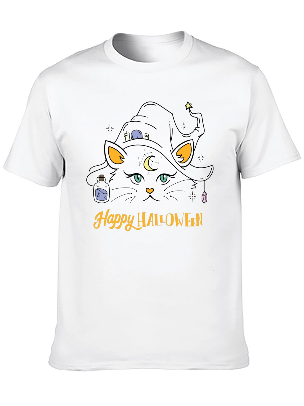 Happy Halloween Cat T-Shirt