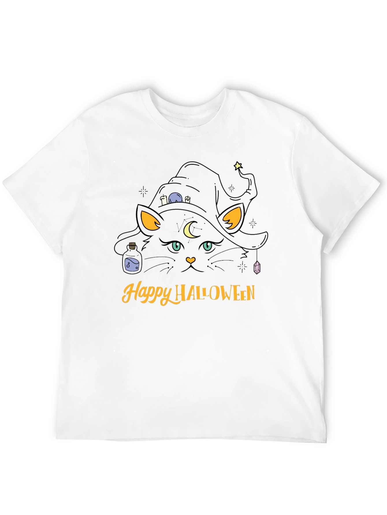 Happy Halloween Cat T-Shirt