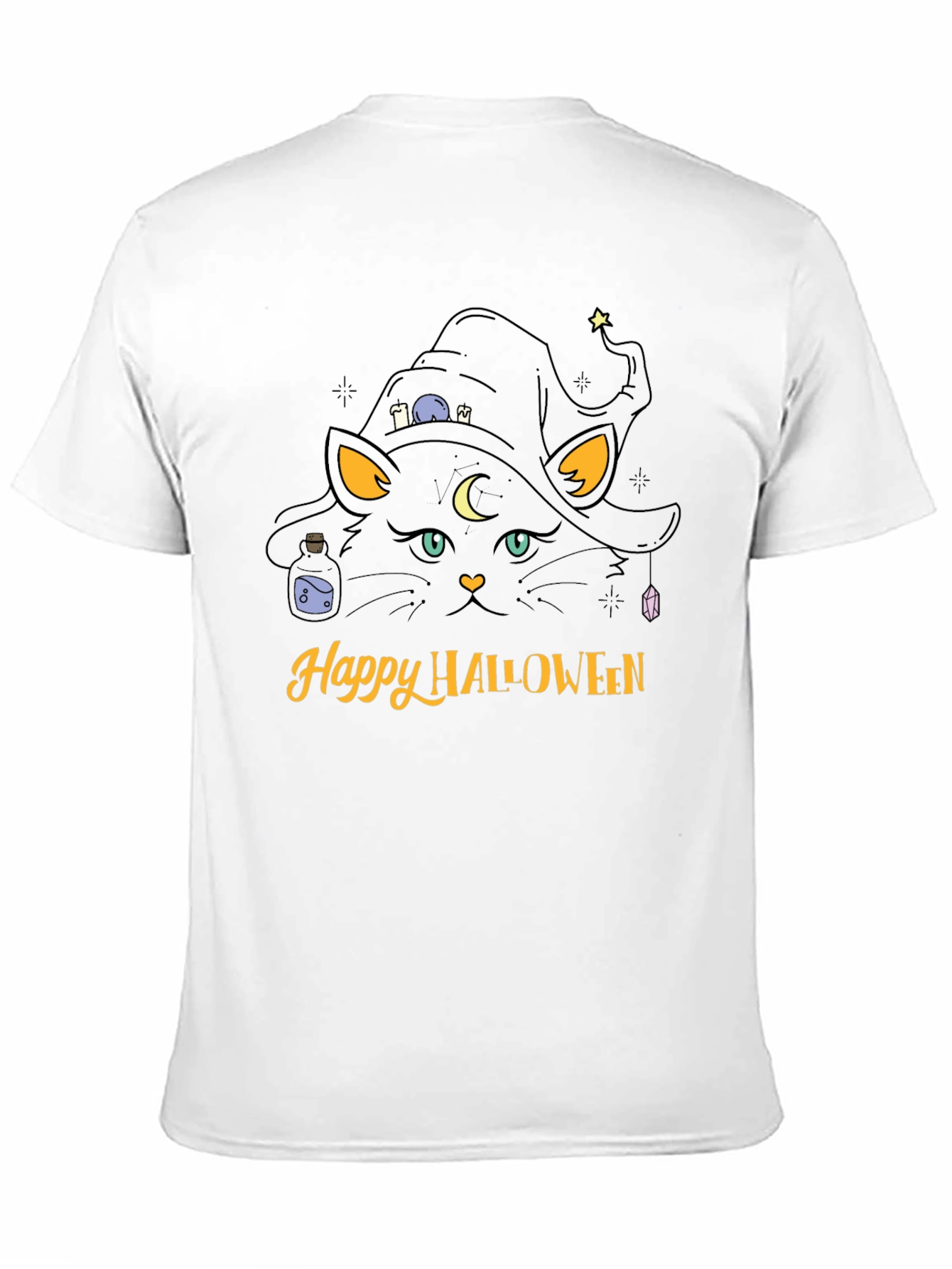 Happy Halloween Cat T-Shirt