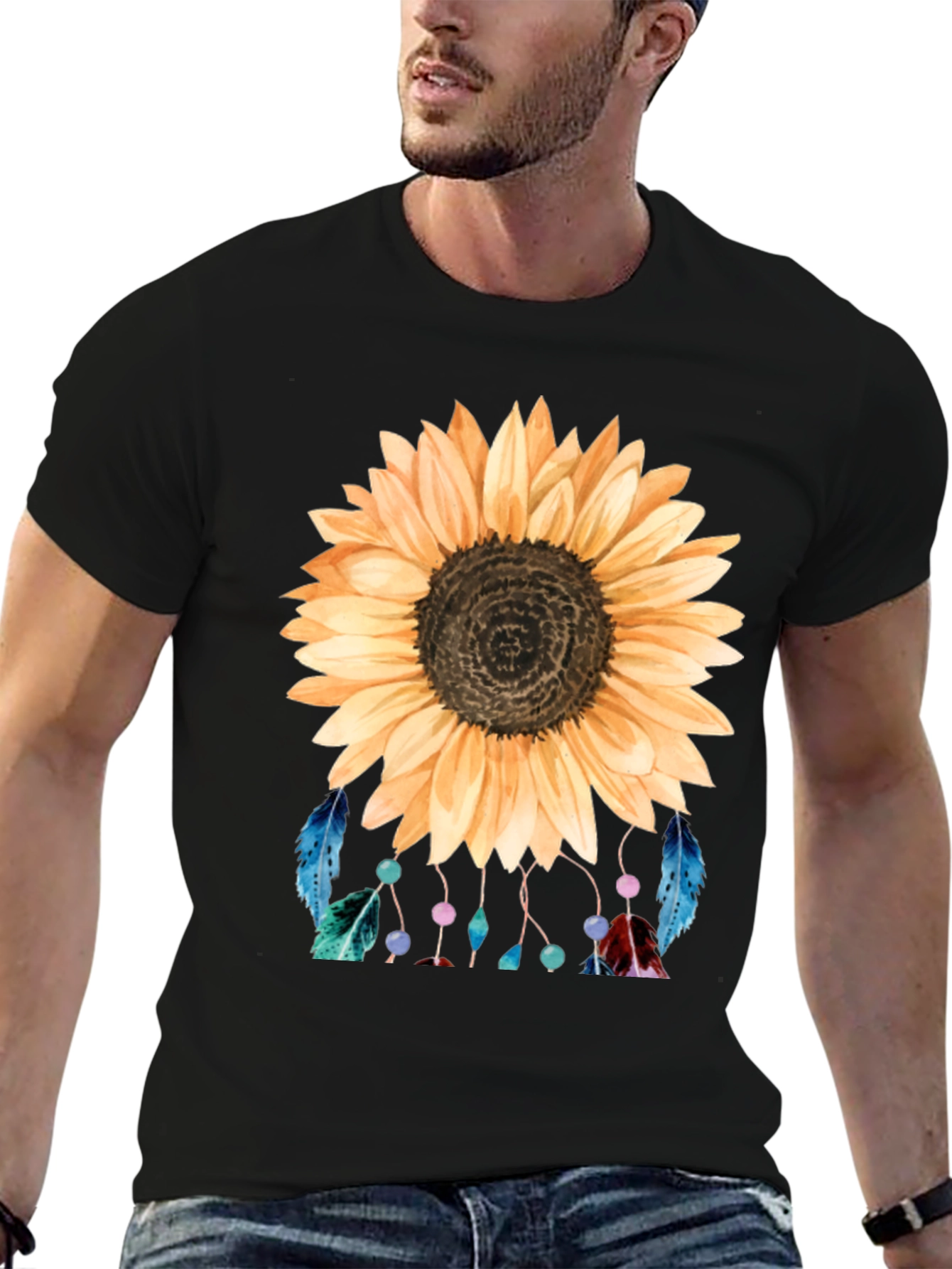 Sunflower Dreamcatcher Graphic Tee