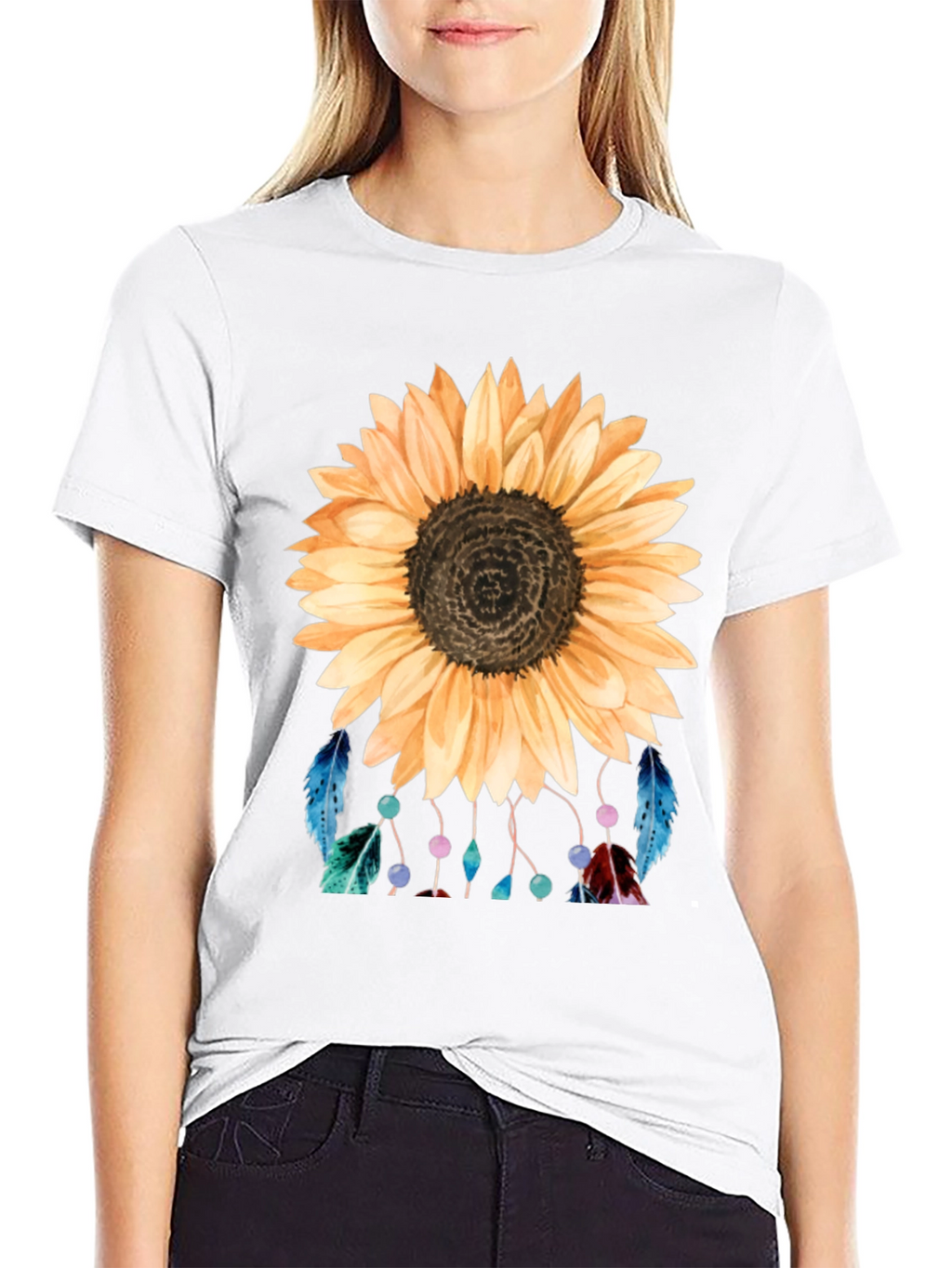 Sunflower Dreamcatcher Graphic Tee