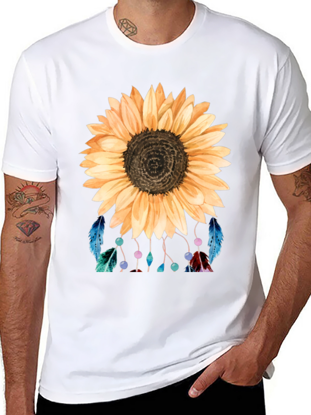 Sunflower Dreamcatcher Graphic Tee