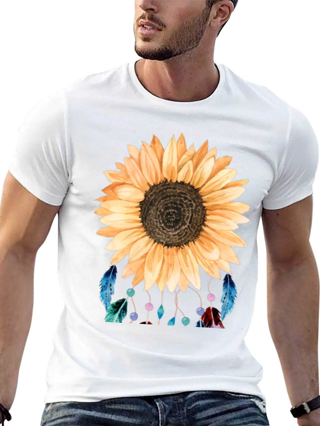 Sunflower Dreamcatcher Graphic Tee