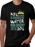 Scuba Diving T-Shirt - 70% Water