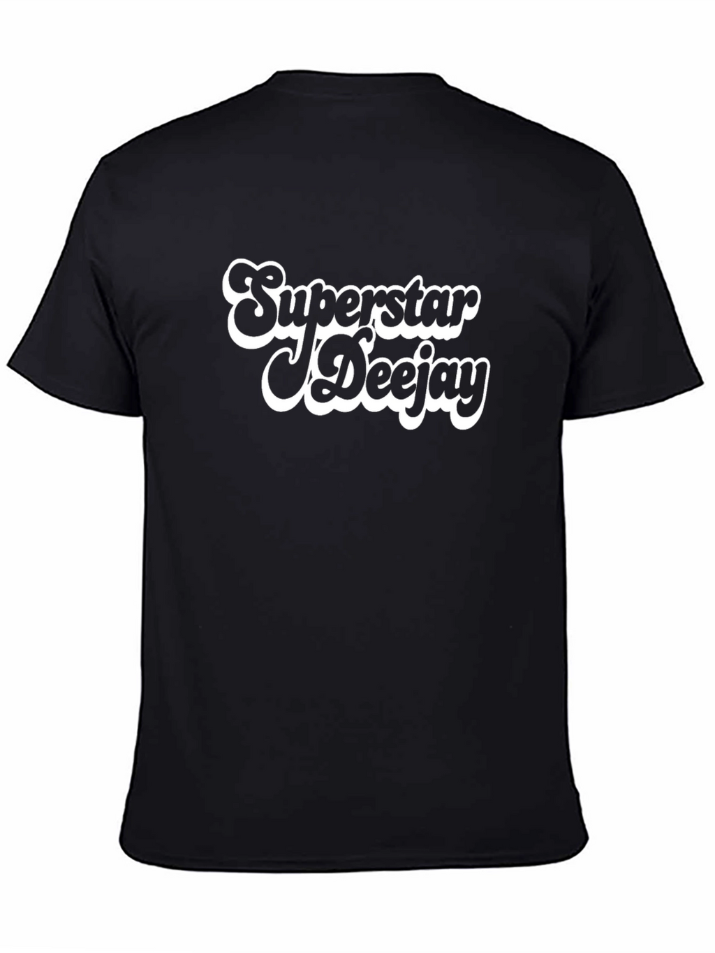 Superstar Deejay Black T-Shirt
