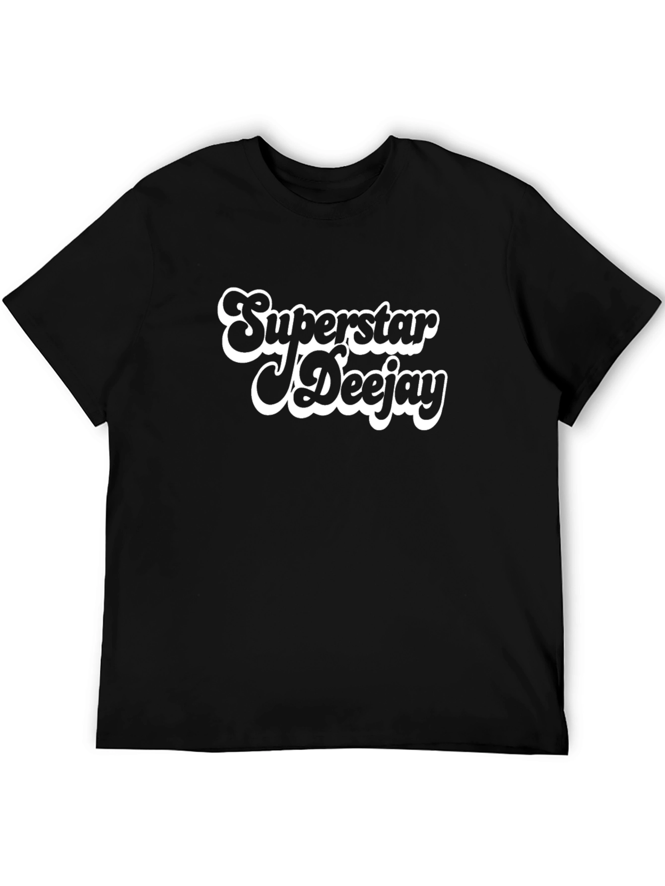 Superstar Deejay Black T-Shirt