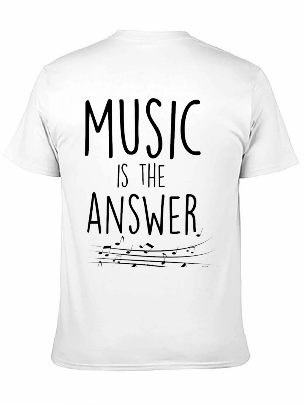 Music Is The Answer Graphic T-Shirt