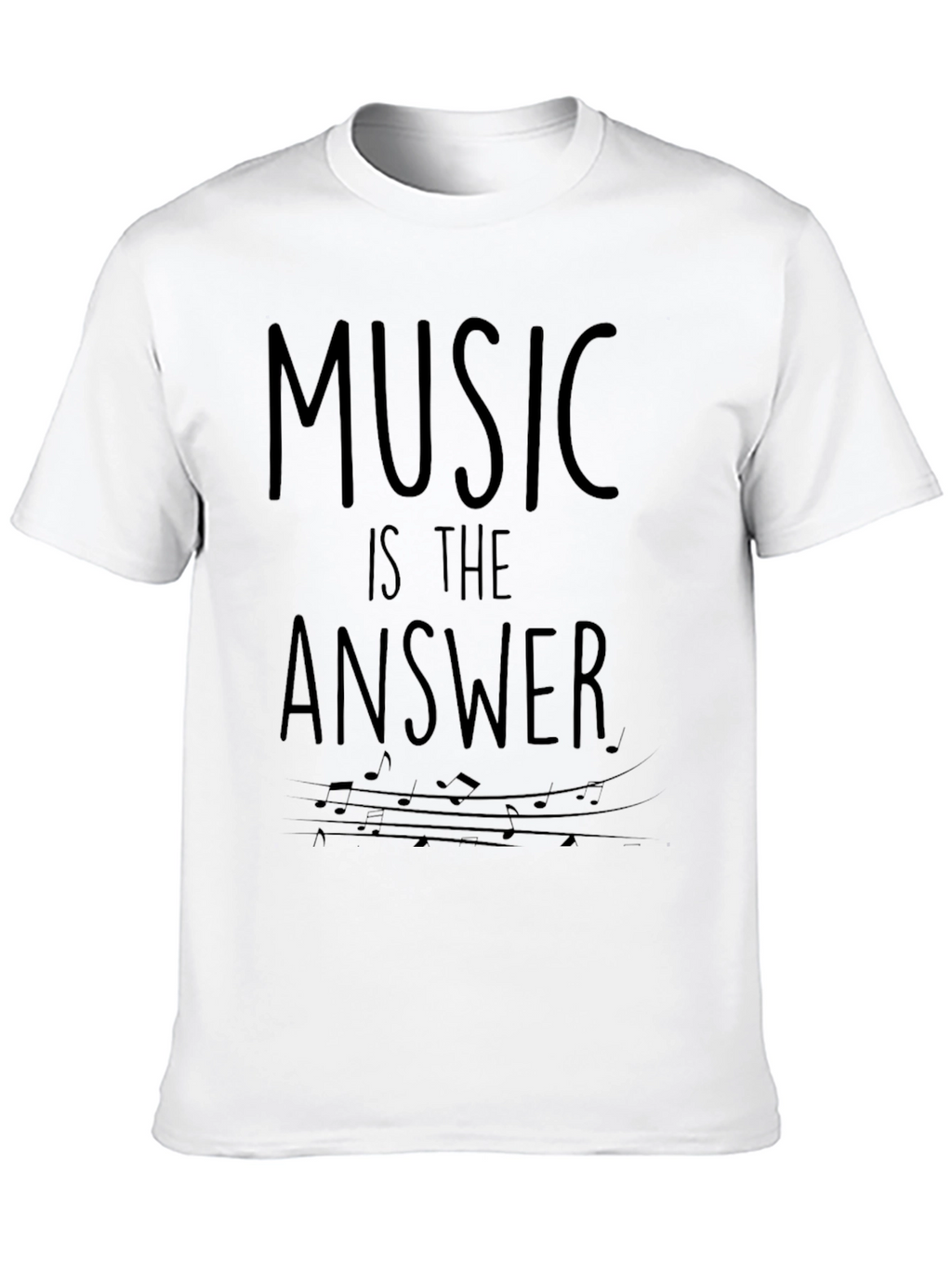 Music Is The Answer Graphic T-Shirt