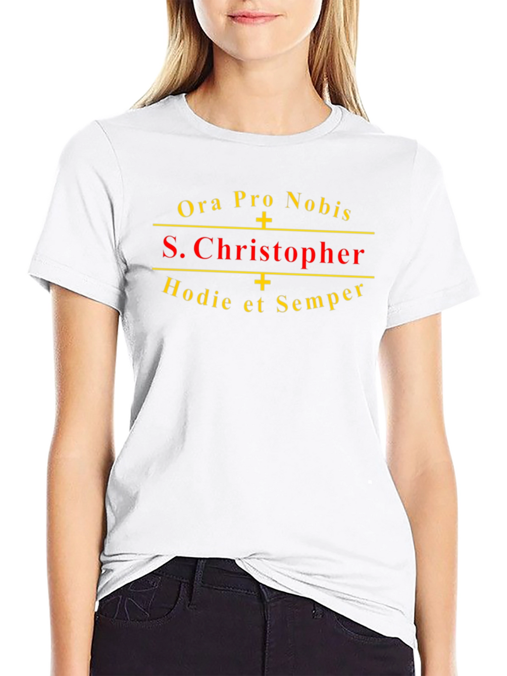 Saint Christopher T-Shirt - Ora Pro Nobis