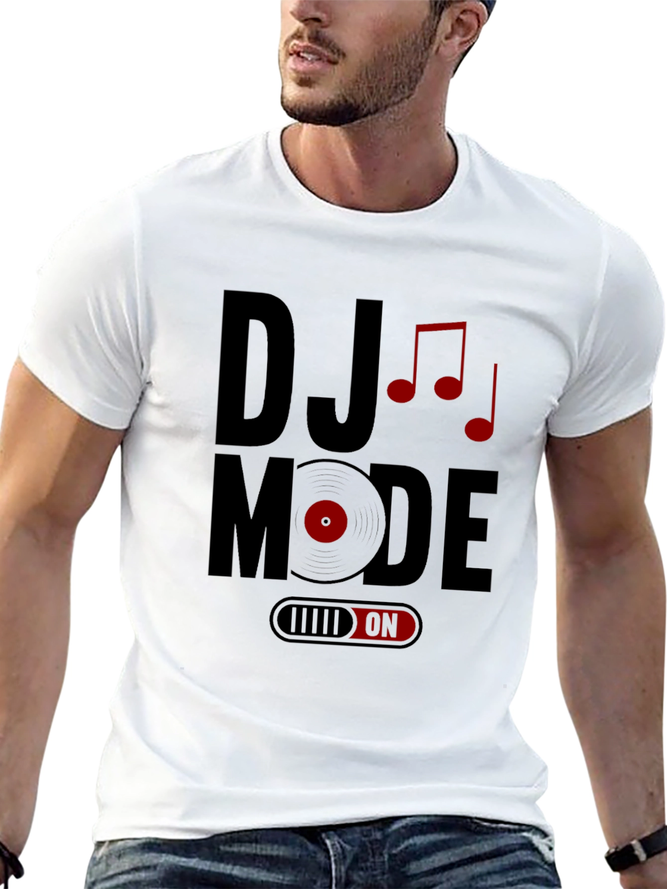 DJ Mode On Graphic T-Shirt
