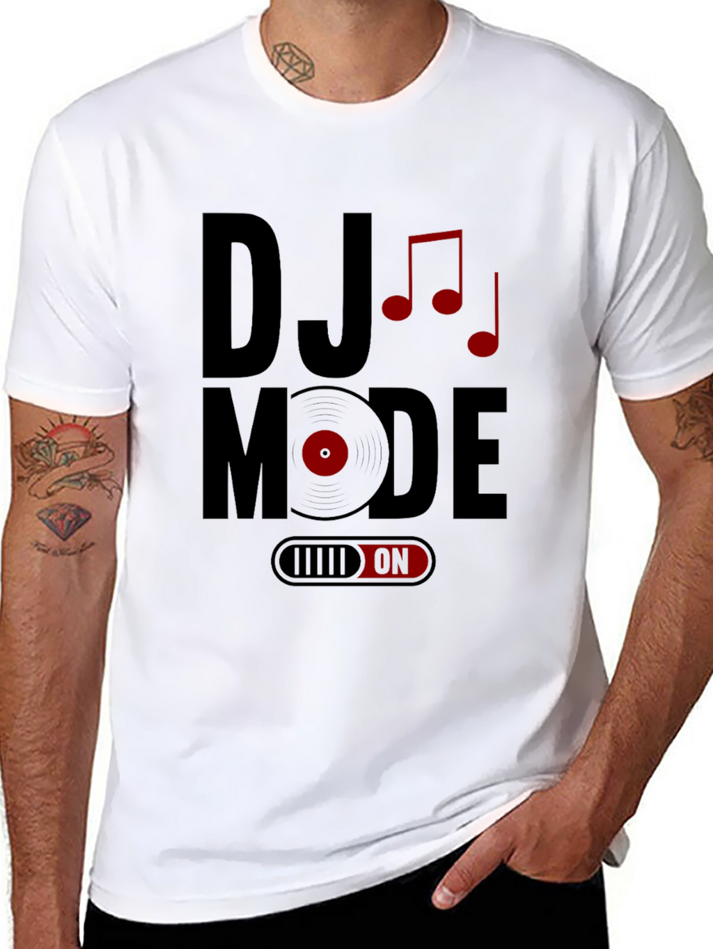 DJ Mode On Graphic T-Shirt
