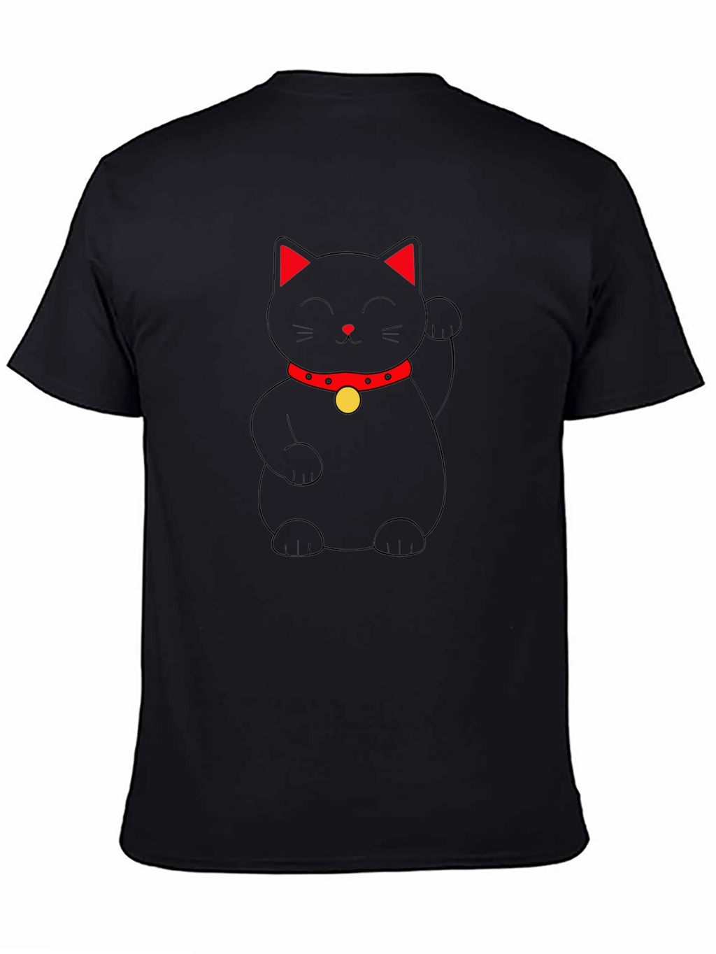Lucky Black Cat Graphic Tee