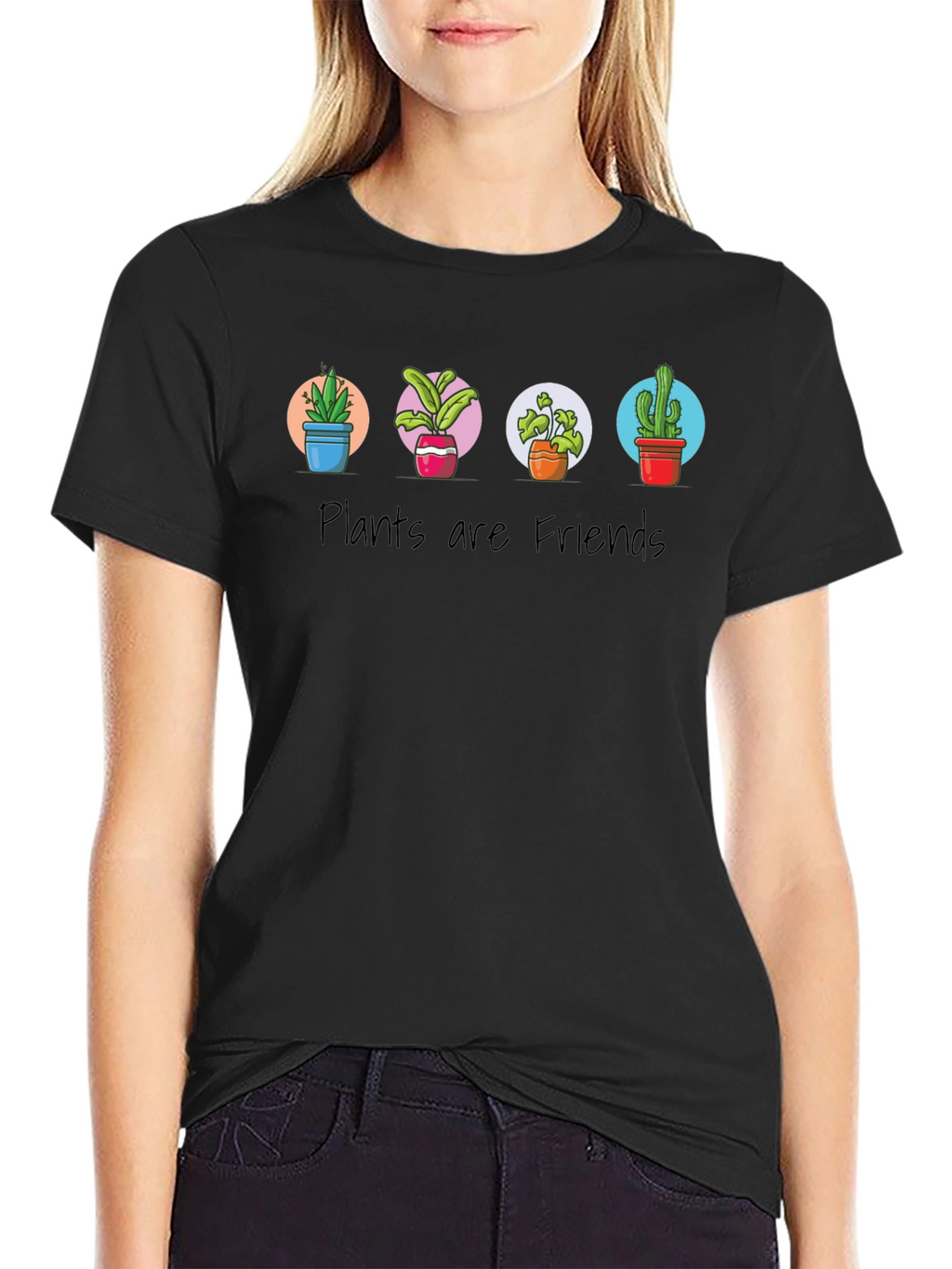 Plants Are Friends Graphic T-Shirt