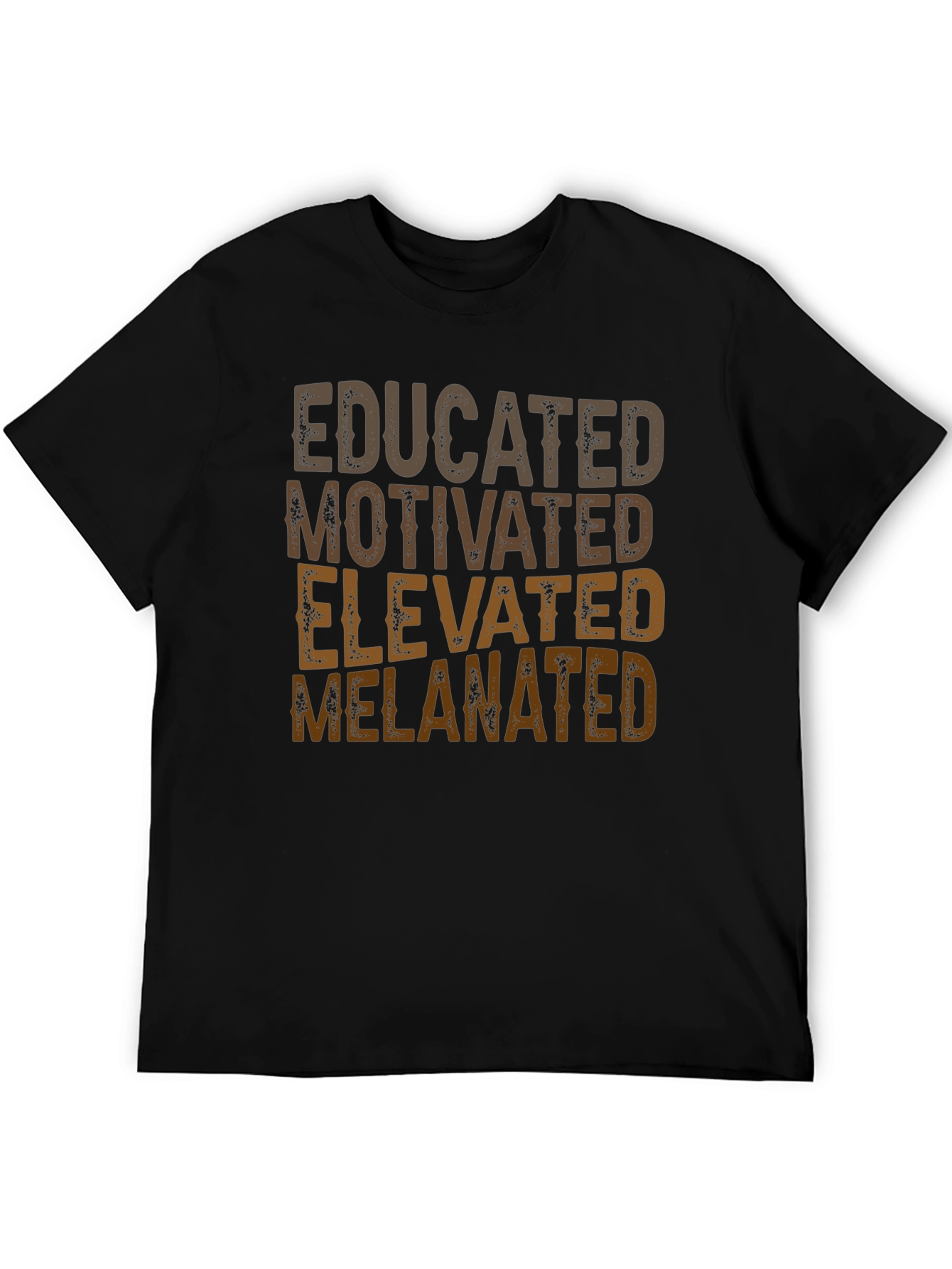 Educated Melanated T-Shirt - Positive Affirmation Tee
