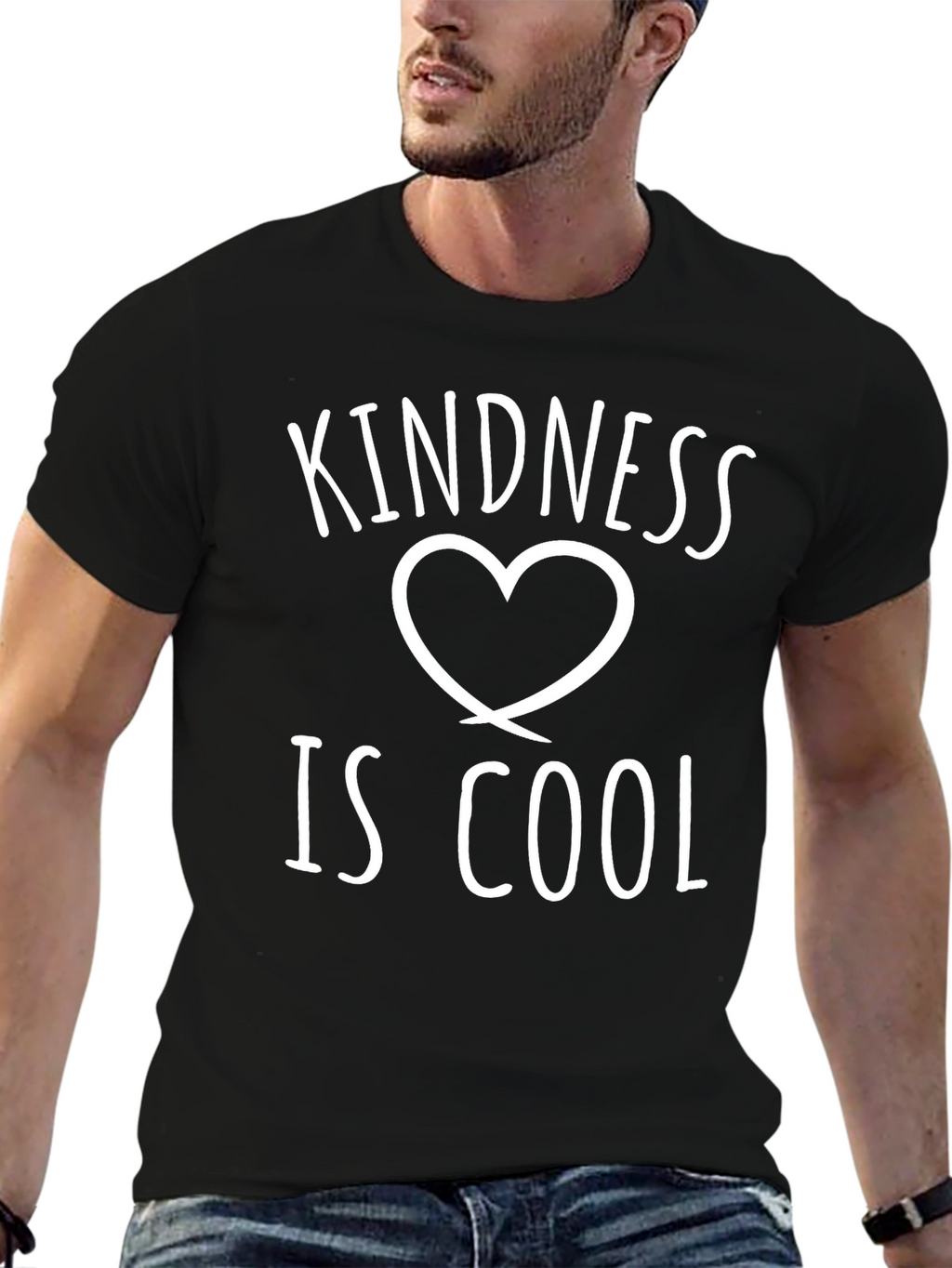 Kindness Is Cool Graphic Tee Shirt