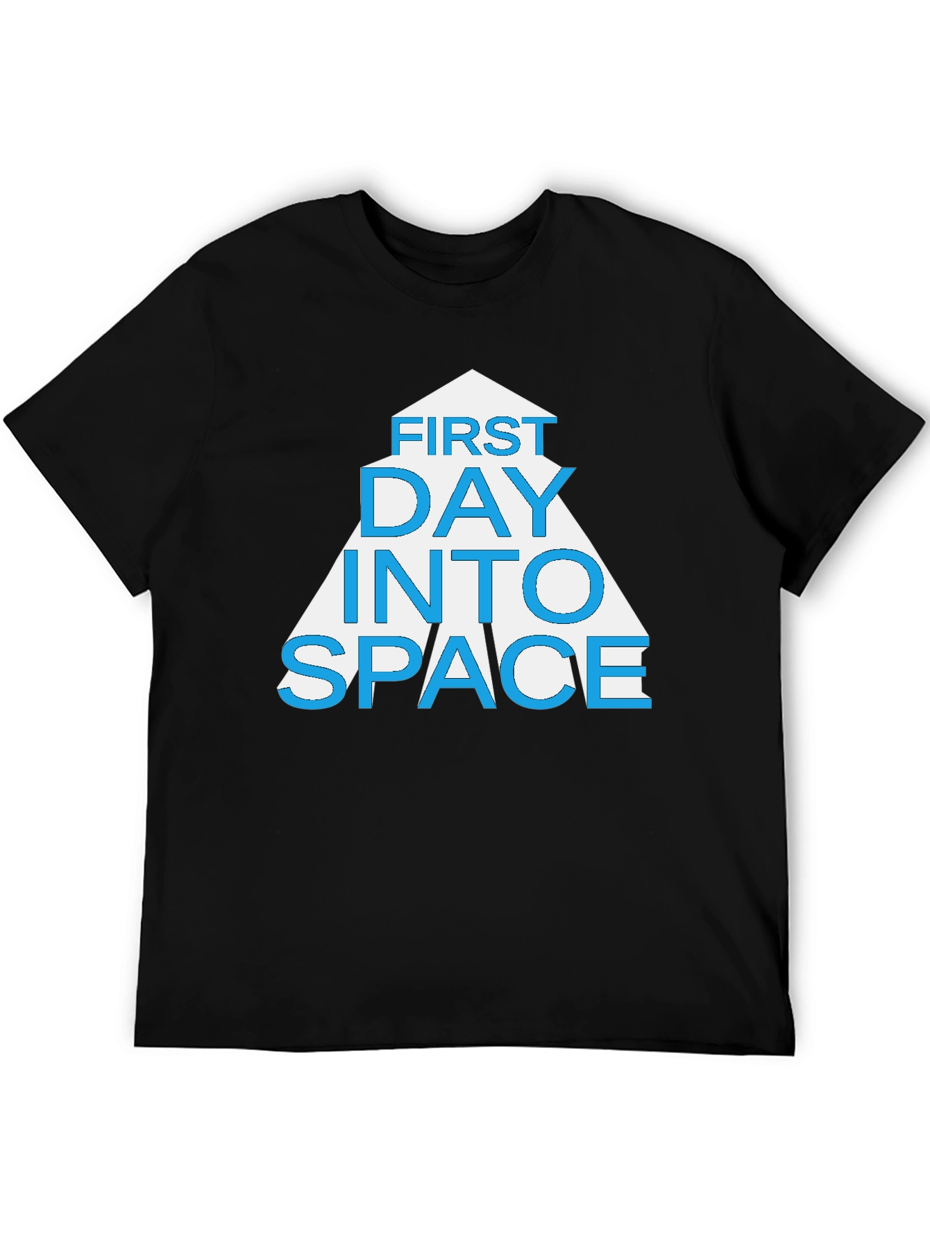 First Day Into Space Graphic T-Shirt