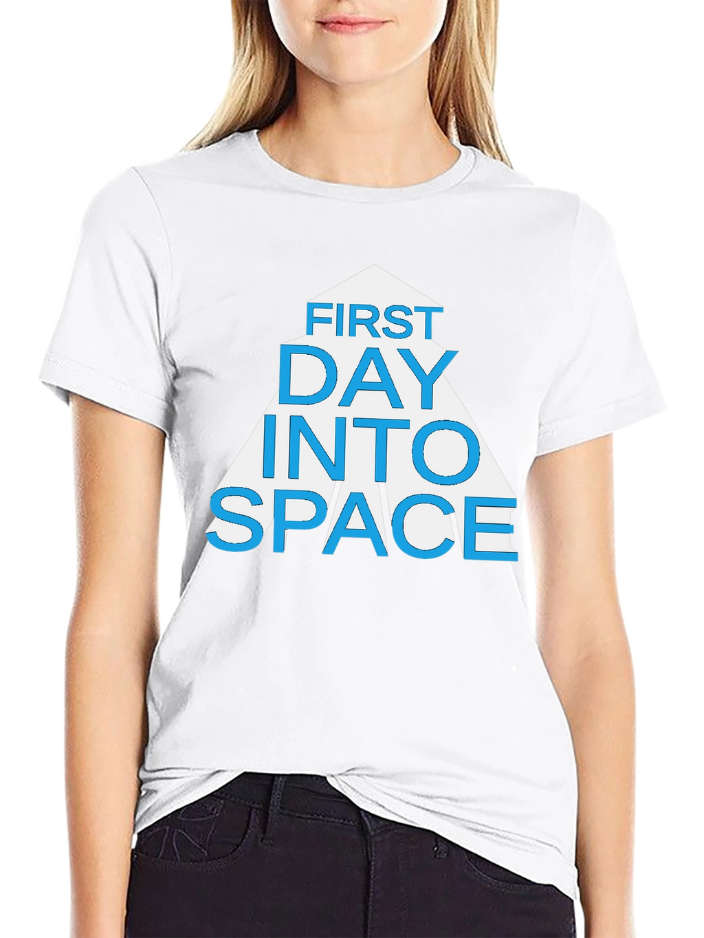 First Day Into Space Graphic T-Shirt