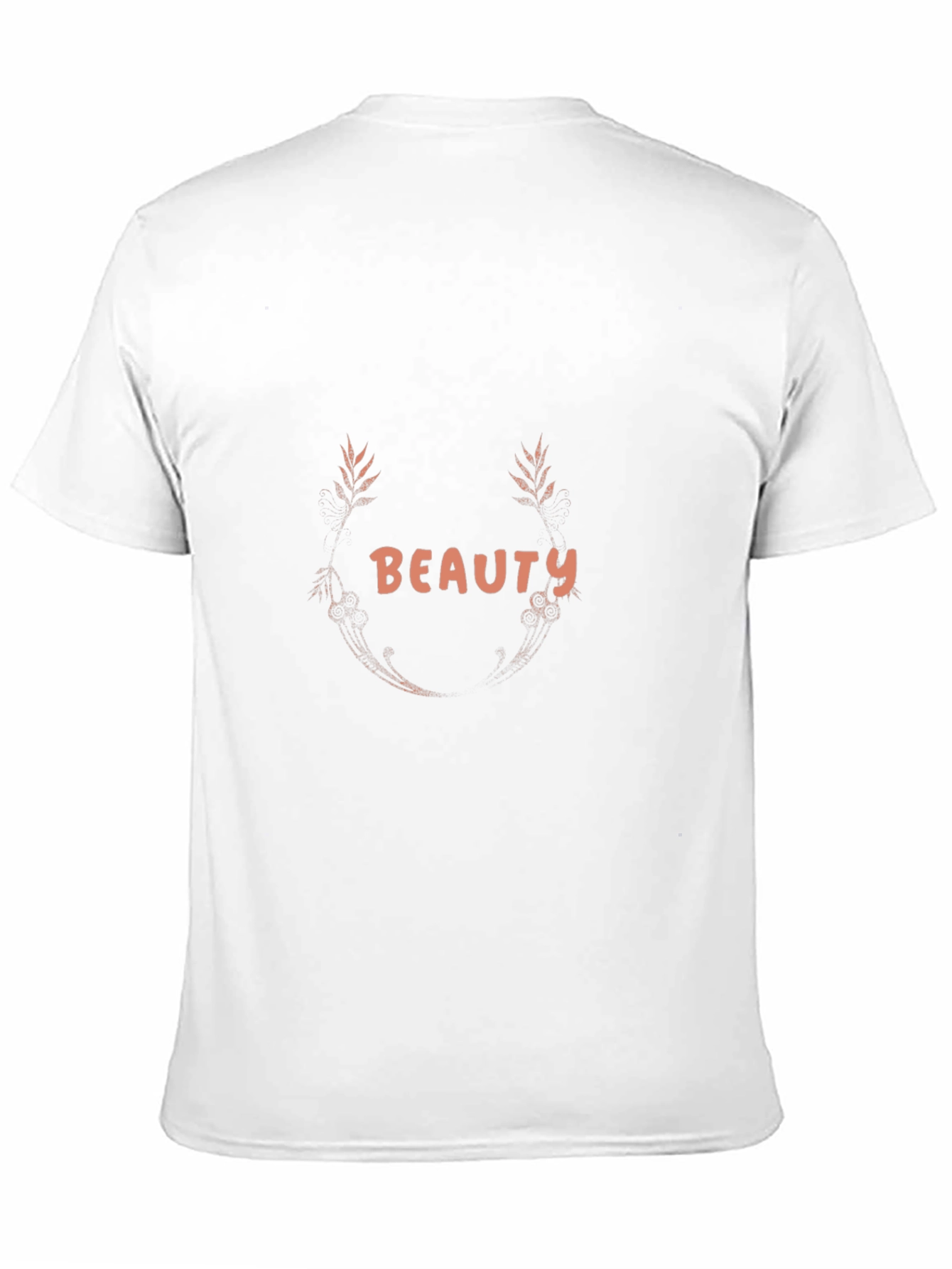 Beauty Graphic Tee - Stylish Black T-Shirt