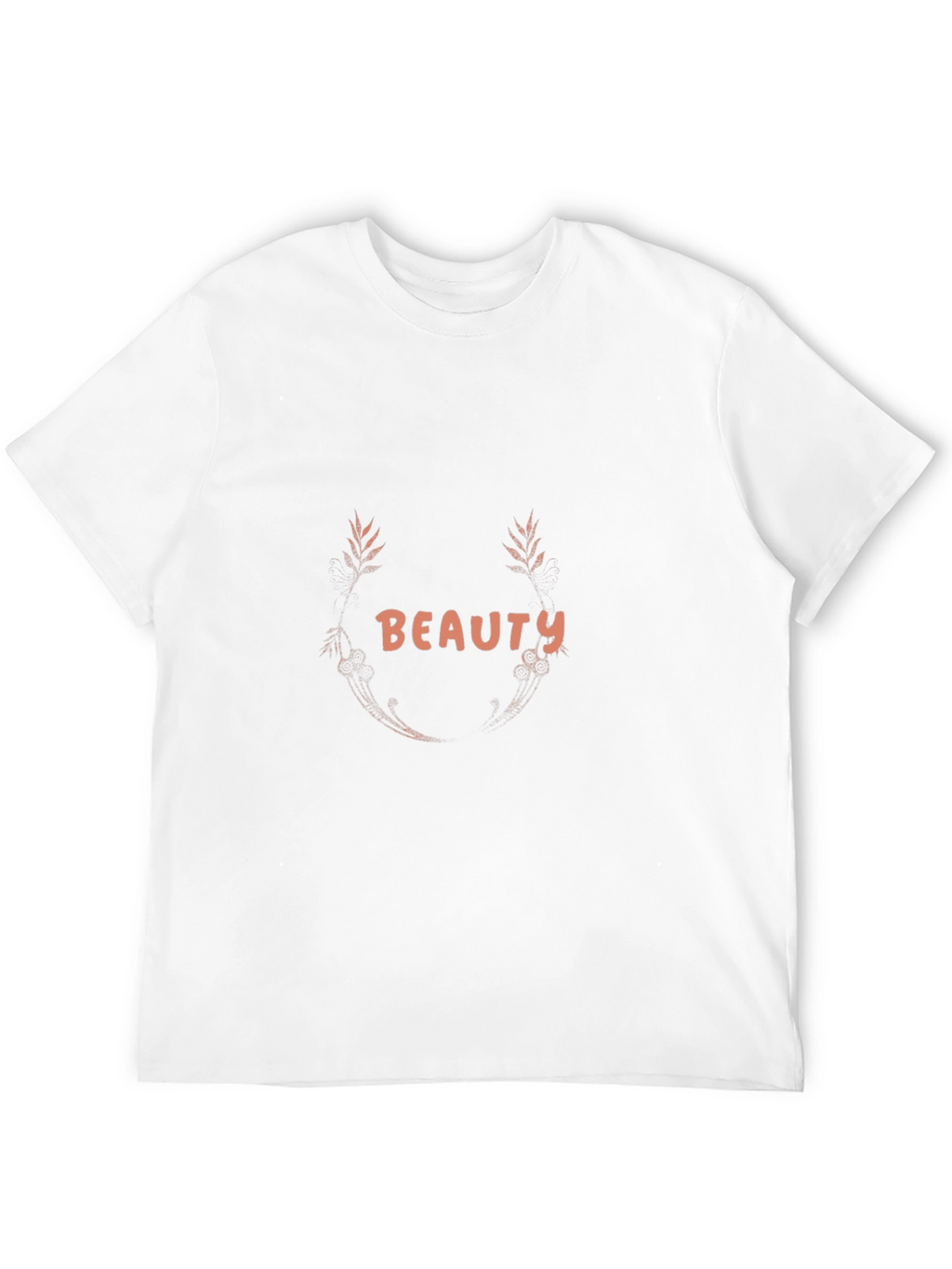 Beauty Graphic Tee - Stylish Black T-Shirt
