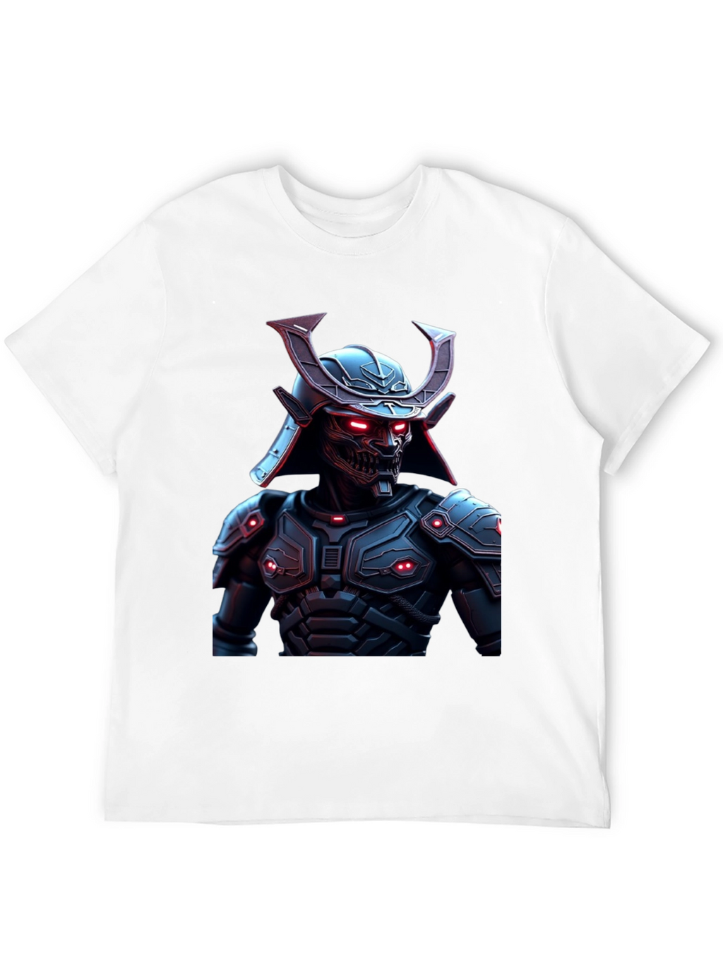 Cyberpunk Samurai Graphic Tee - Black