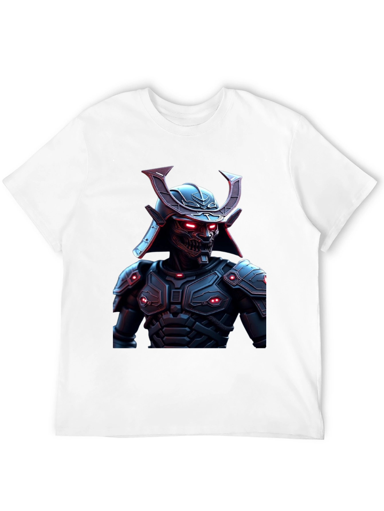 Cyberpunk Samurai Graphic Tee - Black