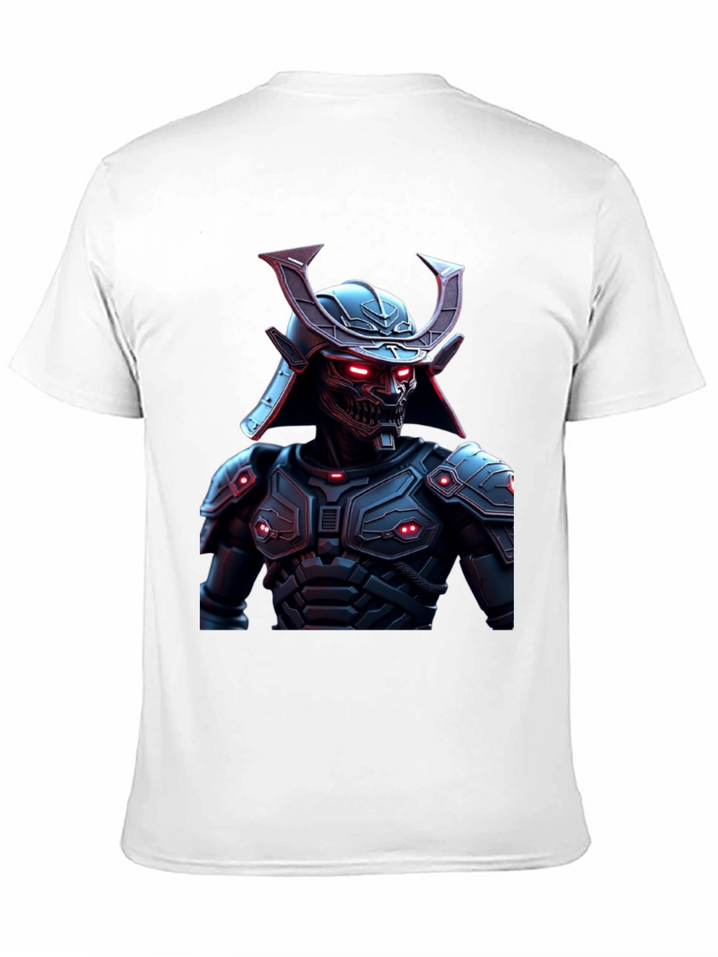 Cyberpunk Samurai Graphic Tee - Black