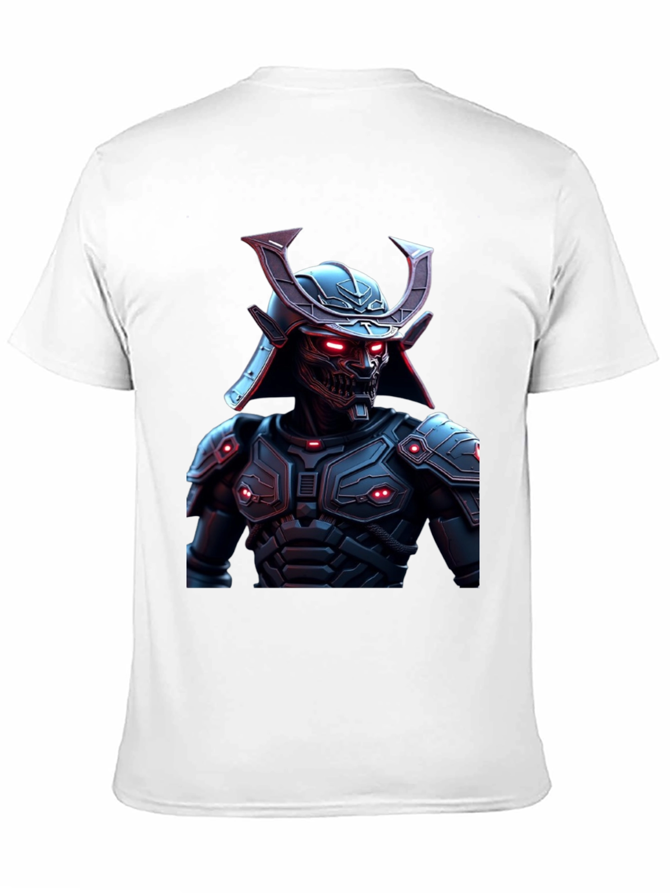 Cyberpunk Samurai Graphic Tee - Black