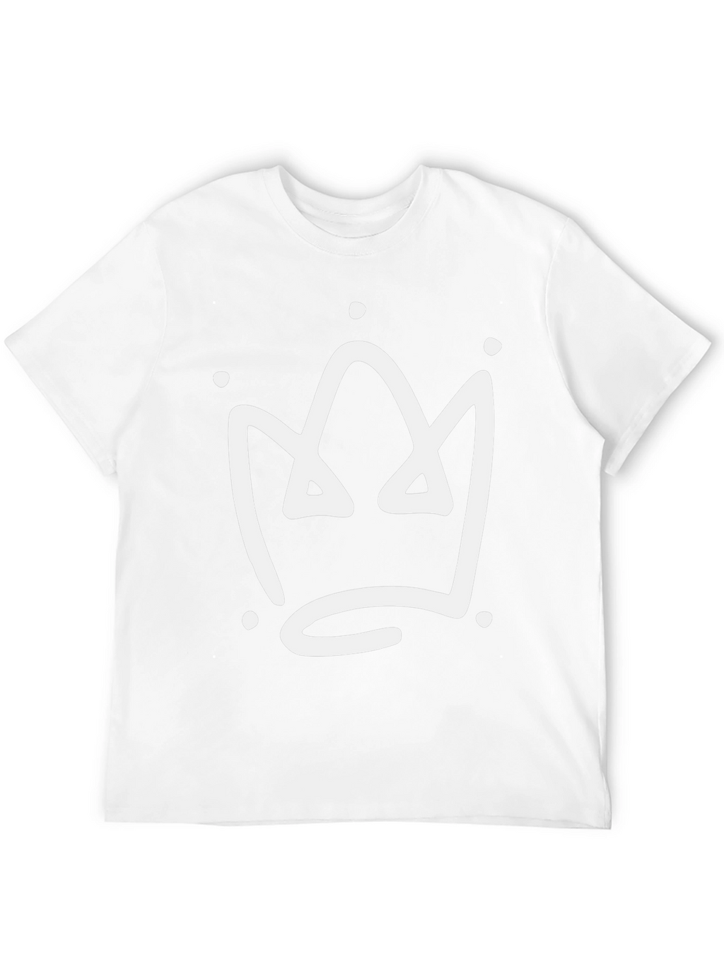 Crown Graphic T-Shirt - Stylish Black Tee
