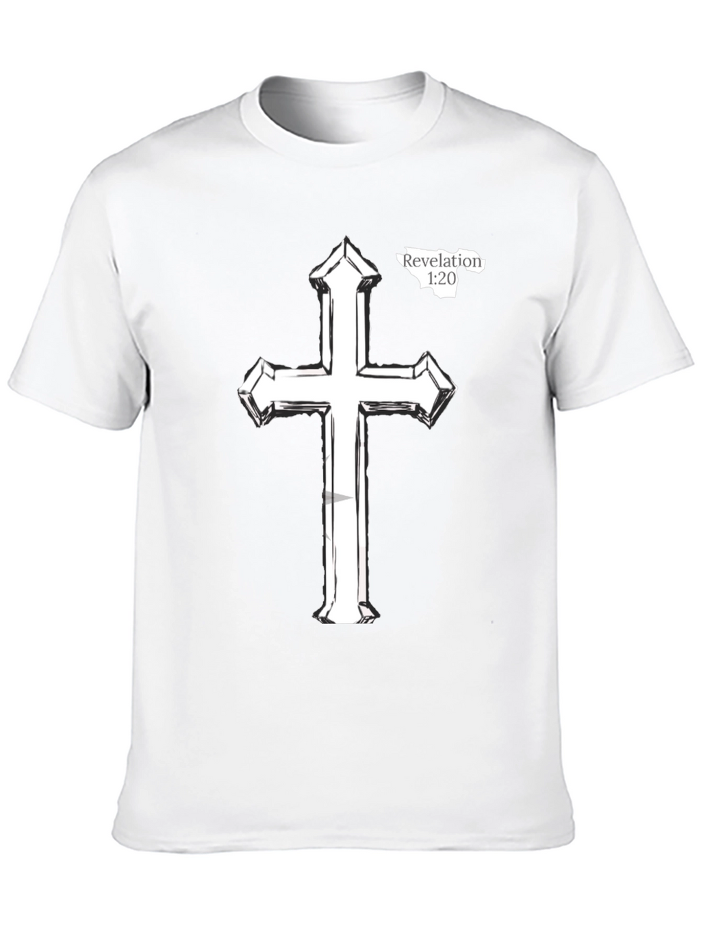 Christian Cross Graphic Tee - Religious Inspired Apparel