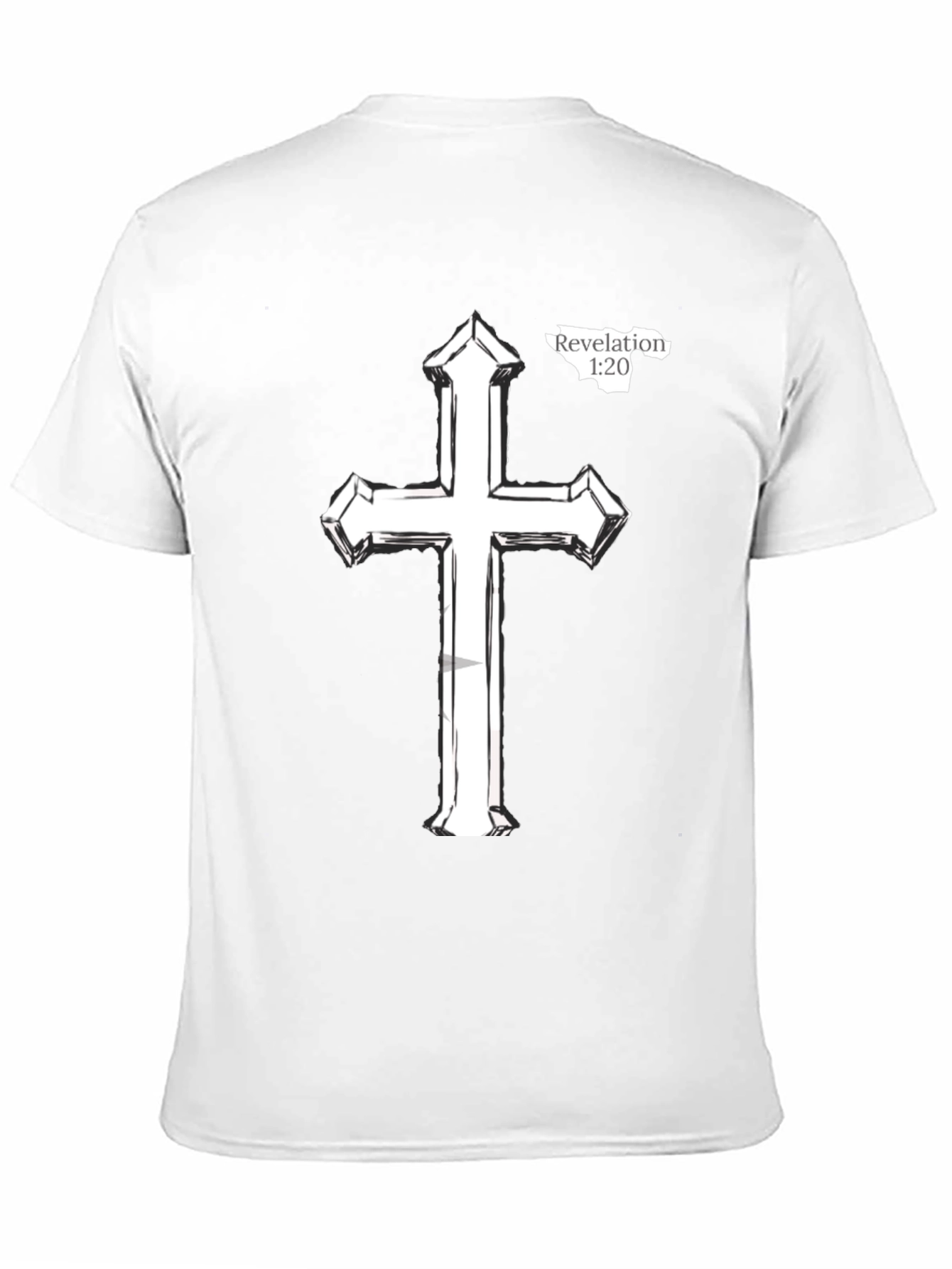Christian Cross Graphic Tee - Religious Inspired Apparel