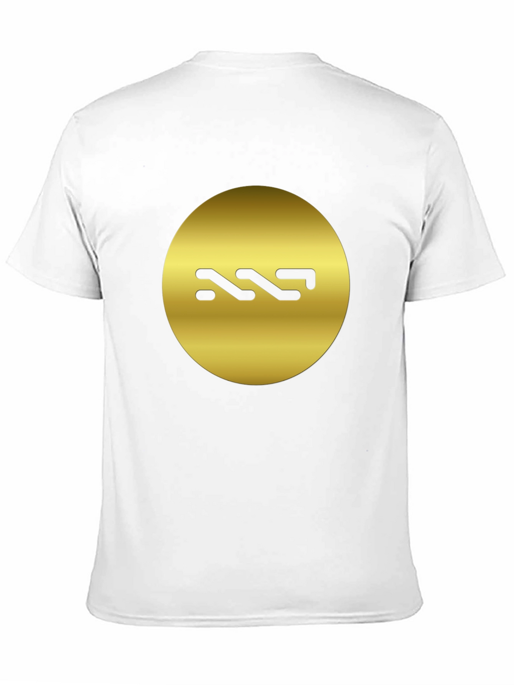Gold Logo Black T-Shirt