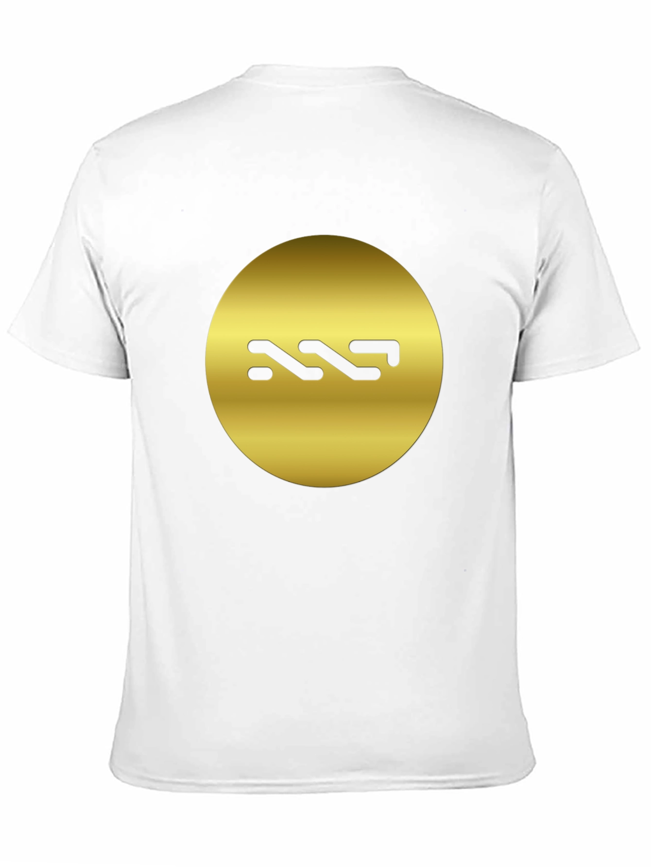 Gold Logo Black T-Shirt