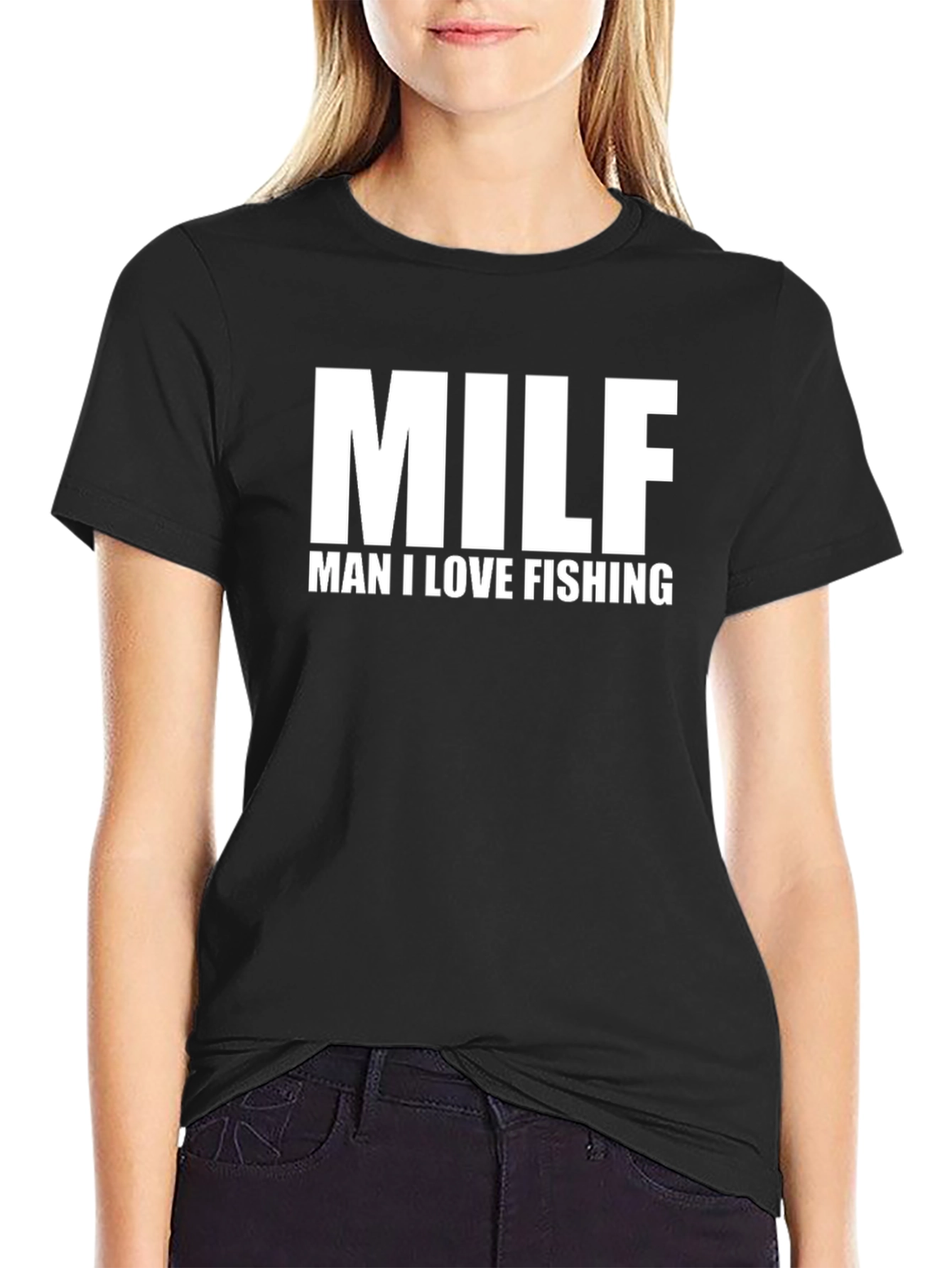 MILF Man I Love Fishing T-Shirt - Funny Angler Tee