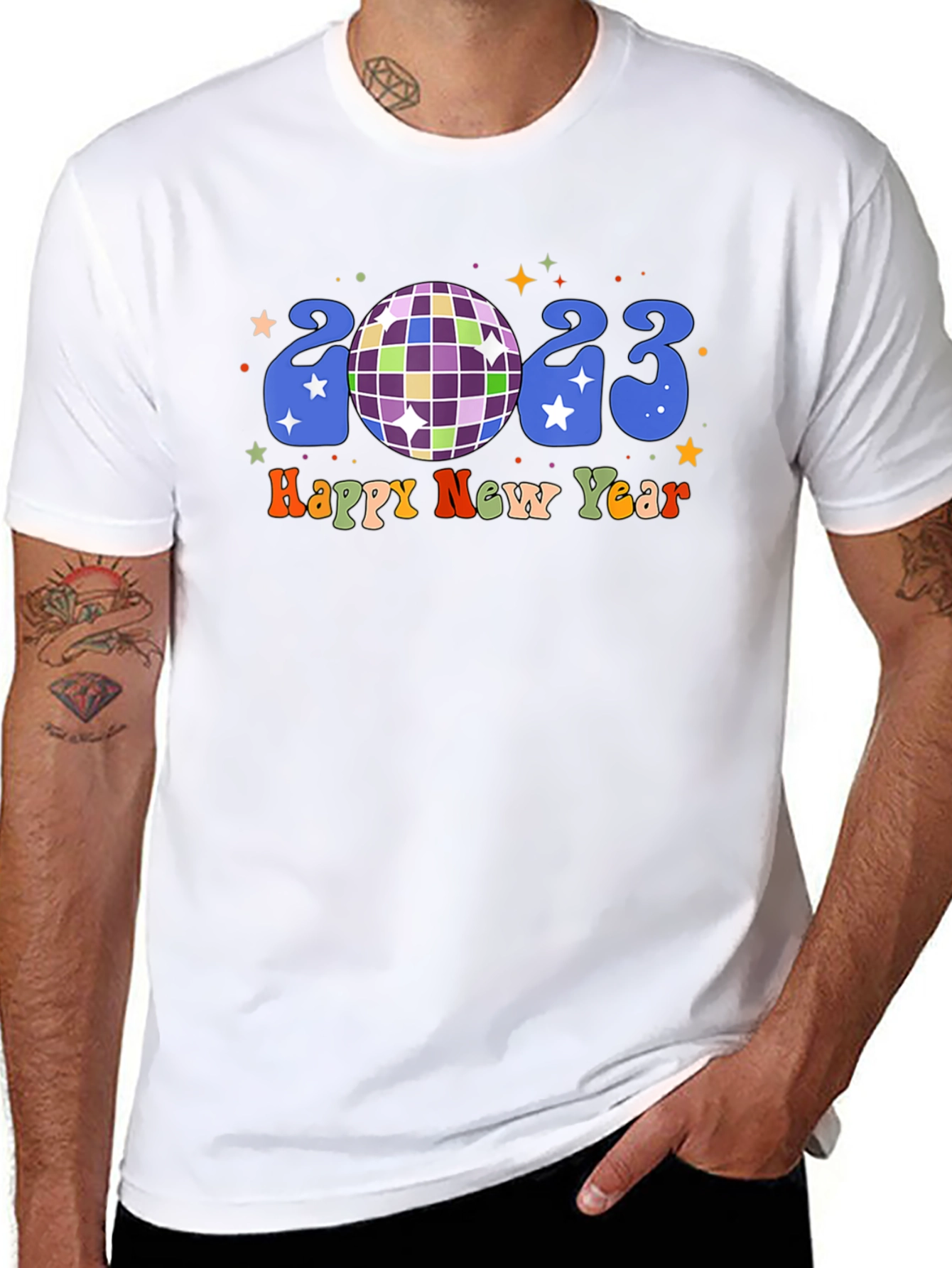 Happy New Year 2023 Disco T-Shirt