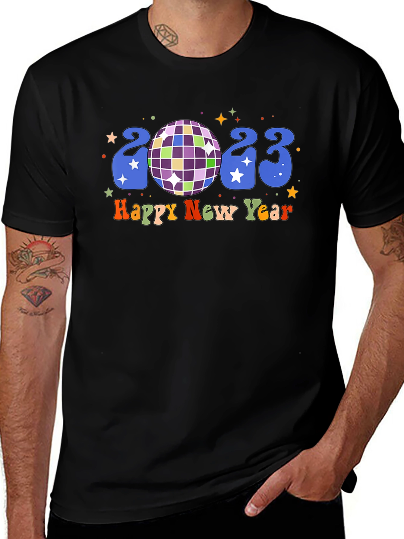 Happy New Year 2023 Disco T-Shirt