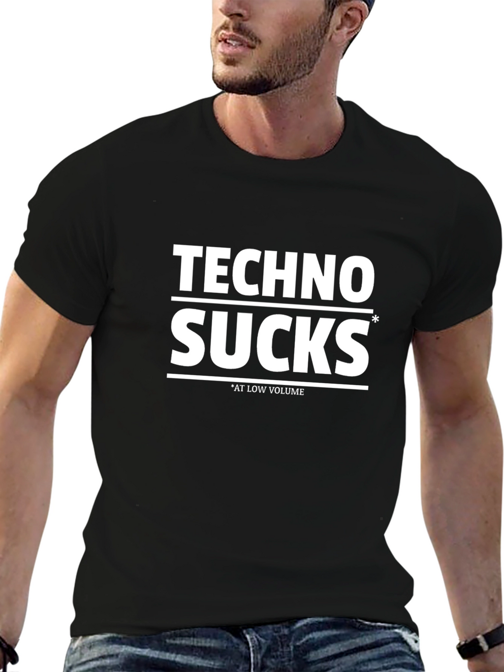 Techno Sucks T-Shirt - Funny Sarcastic Music Tee