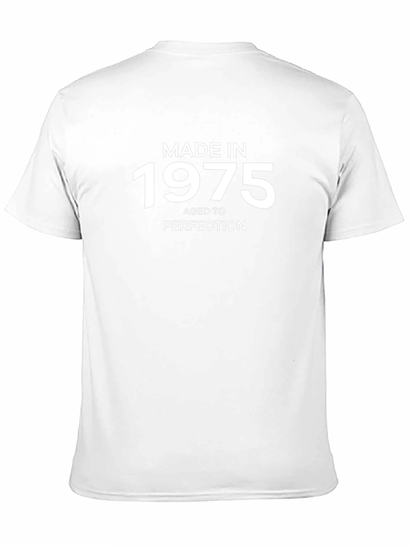 Made In 1975 Aged To Perfection Black T-Shirt